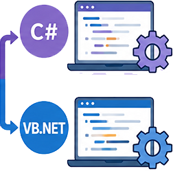 C#またはVB.NETで開発